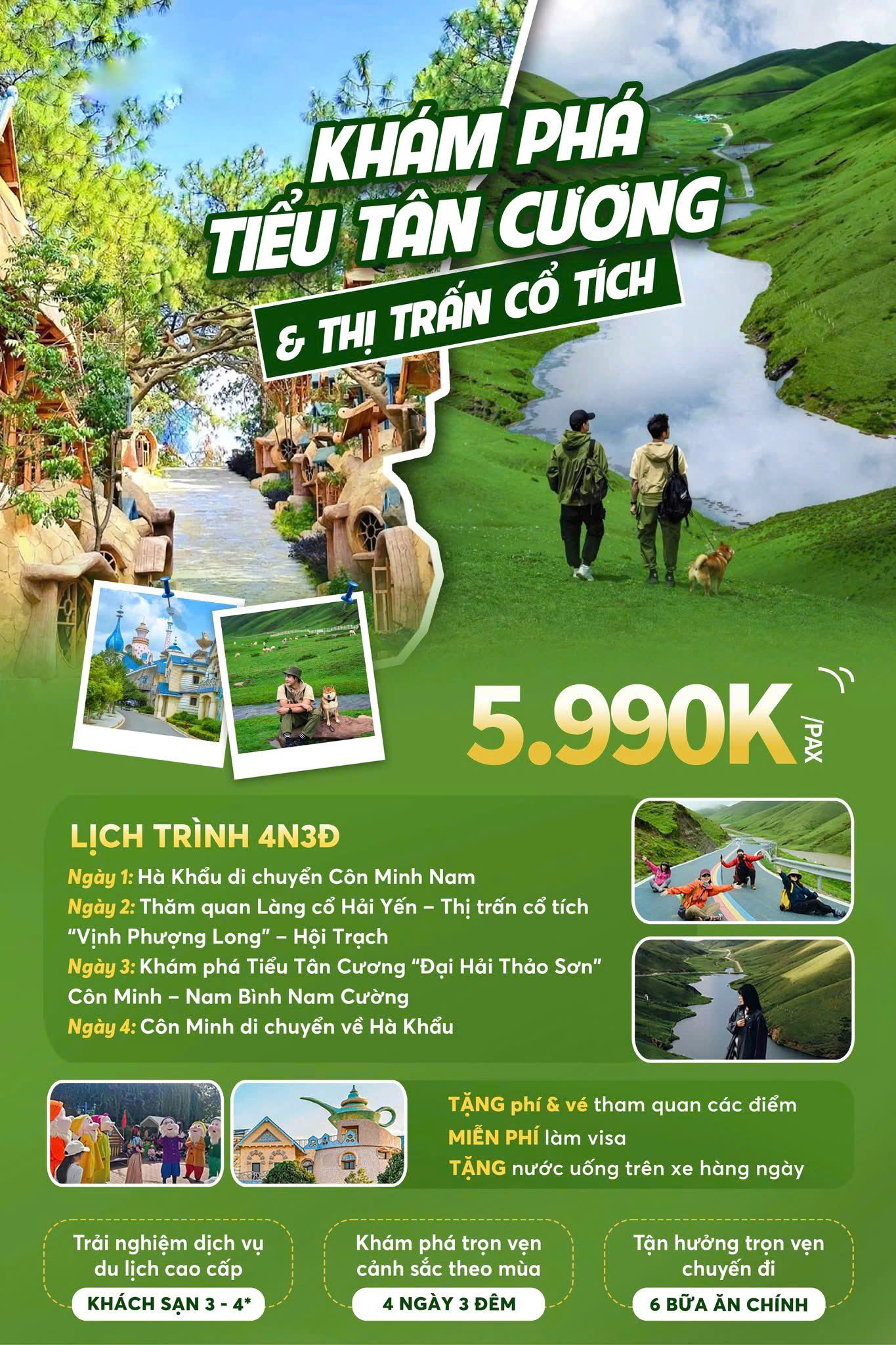 KHÁM PHÁ TIỂU TÂN CƯƠNG & THỊ TRẤN CỔ TÍCH