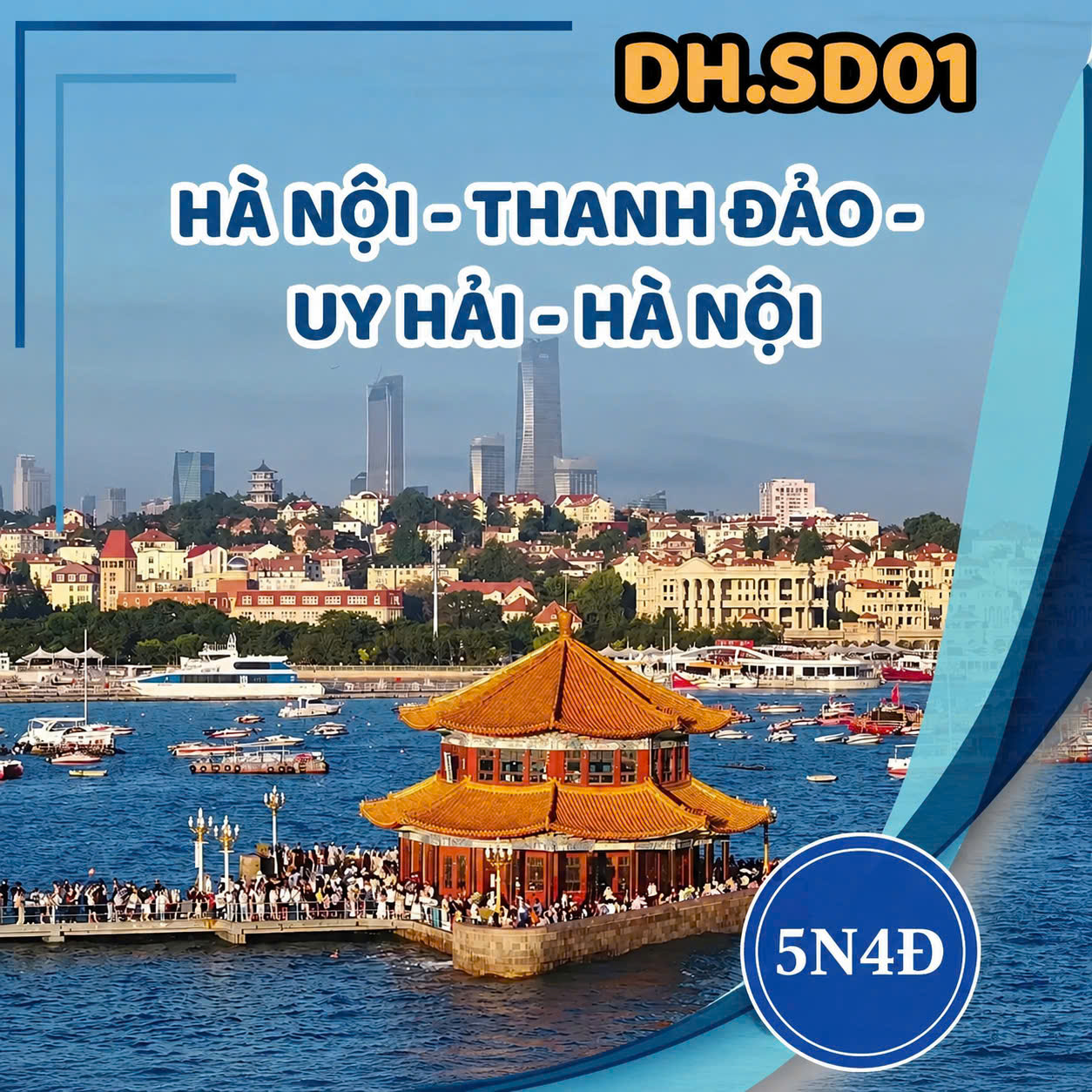 [DH.SD01] HÀ NỘI - THANH ĐẢO - UY HẢI - HÀ NỘI 5N4D